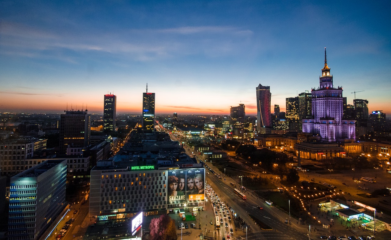 New Year's Celebration in Warsaw